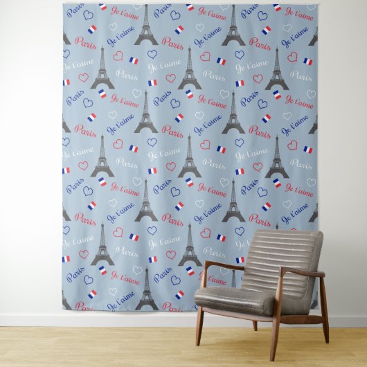 Paris Wandteppich (Beispiel)