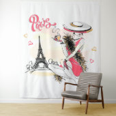 Paris Wandteppich (Beispiel)