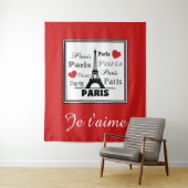 Paris Wandteppich (Beispiel)