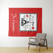 Paris Wandteppich (Beispiel (Horizontal))