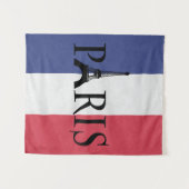 Paris Wandteppich (Vorderseite (Horizontal))