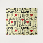 Paris Wandteppich (Vorderseite (Horizontal))
