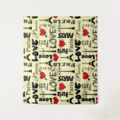 Paris Wandteppich (Vorderseite)