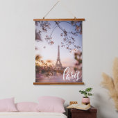 Paris Wandteppich Mit Holzrahmen (Schlafzimmer)