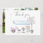 Paris Wedding danke Ihnen Foto (Vorne/Hinten)