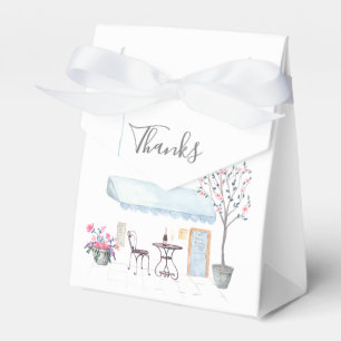 Paris Wedding Party Guest Geschenkschachtel