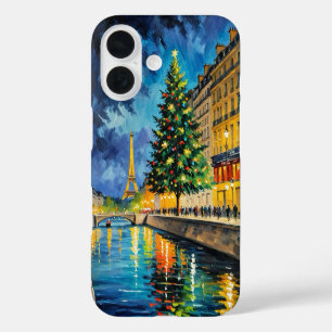 Paris Weihnachtsbaum iPhone / iPad Gehäuse 16 Hülle