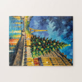 Paris Weihnachtsbaum Puzzle (Horizontal)