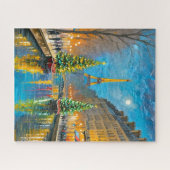 Paris Weihnachtsnacht Puzzle (Horizontal)