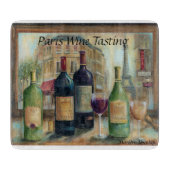 Paris-Weinprobe Schneidebrett (Vorderseite)