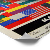 Paris-Weltausstellung 1937 Poster (Ecke)