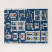 Paris Windows Jigsaw Puzzle (Horizontal)