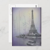 Paris World's Fair French Postcard Postkarte (Vorne/Hinten)