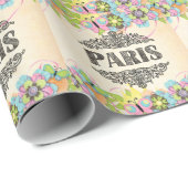 Paris Wrapping Paper Geschenkpapier (Rolleneckpunkt)