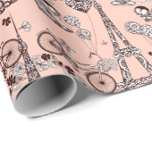 Paris Wrapping Paper Geschenkpapier (Rolleneckpunkt)