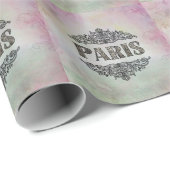 Paris Wrapping Paper Geschenkpapier (Rolleneckpunkt)