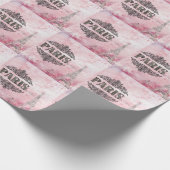 Paris Wrapping Paper Geschenkpapier (Ecke)