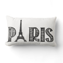 Paris-Wurfs-Kissen