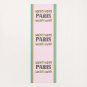 Paris Yoga Mat Yogamatte (Rückseite)