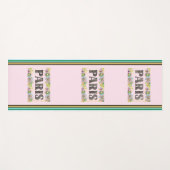 Paris Yoga Mat Yogamatte (Vorderseite (Horizontal))
