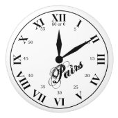 Paris-Zeit Keramikknauf (Vorderseite)