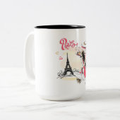  Paris Zweifarbige Tasse (Vorderseite Links)
