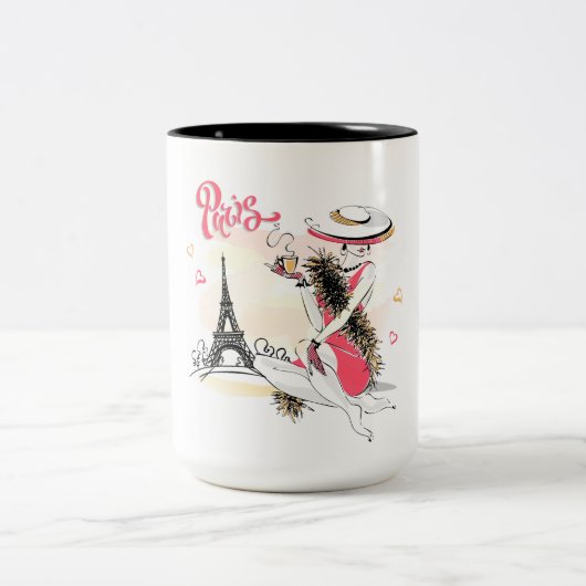  Paris Zweifarbige Tasse (Mittel)