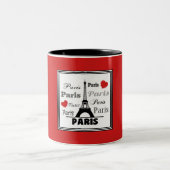 Paris Zweifarbige Tasse (Mittel)