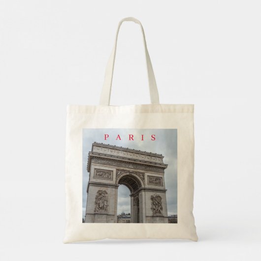 Pariser Arc de Triomphe Tasche (Rückseite)