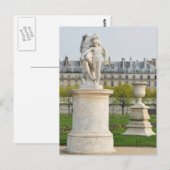 Pariser Architektur Postkarte (Vorne/Hinten)