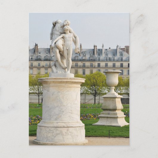 Pariser Architektur Postkarte (Vorderseite)