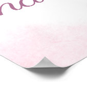 Pariser Armkarten und Geschenke für Hochzeiten Poster (Ecke)