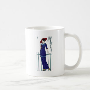Pariser Art Deko der 20er Jahre Kaffeetasse