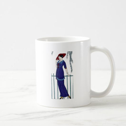 Pariser Art Deko der 20er Jahre Kaffeetasse (Rechts)