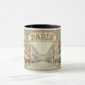 Pariser Art Nouveau Tasse (Zentrum)