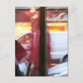 Pariser Atmosphäre in Bewegung Postkarte (Vorderseite)