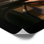 Pariser Atmosphäre Kaffeegenor Ghost Poster (Ecke)