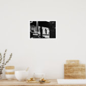 Pariser Atmosphärenfenster und Reflections Poster (Küche)