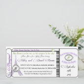 Pariser Babydusche Boarding Einladung (Stehend Vorderseite)