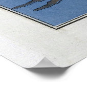 pariser Badeanzug Poster (Ecke)