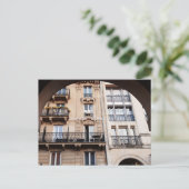 Pariser Balkon Postkarte (Stehend Vorderseite)