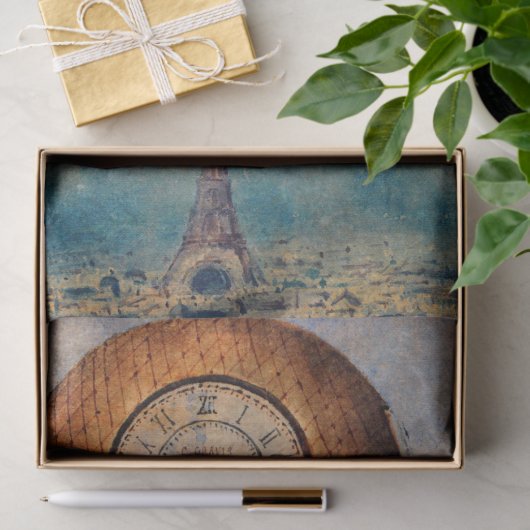 Pariser Ballon-Gewebe oder Dekoupage-Papier Seidenpapier (Geschenk)