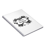 Pariser Bildlauf Notizblock (Rechte Seite)