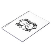 Pariser Bildlauf Notizblock (Linke Seite)