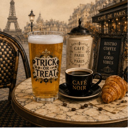 Pariser Bistro-Mosaikfliesen-Pint Gothic Glas