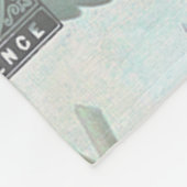 Pariser Blume Fleecedecke (Ecke)