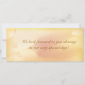 Pariser Boarding-Pass Hochzeit Einladung (Rückseite)