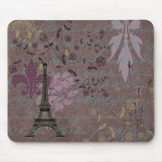 Pariser Bohemisches Mousepad (Vorne)