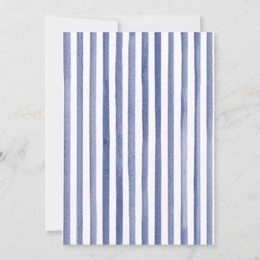 Pariser Brautparty Pariser Café Einladung (Rückseite)