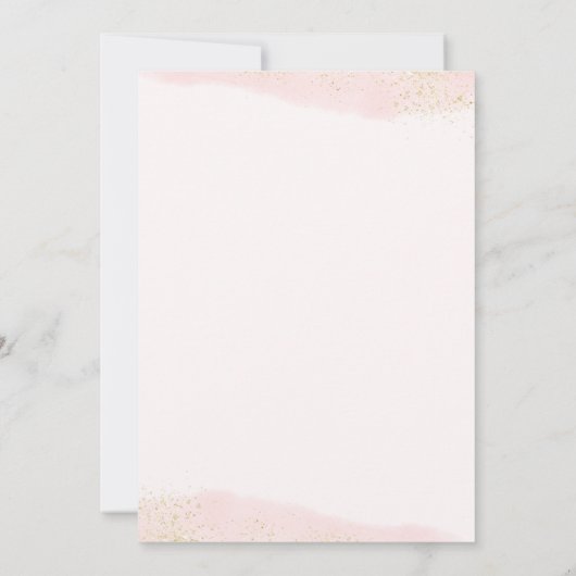 Pariser Brautparty Sie sagte Oui Französisch Brida Einladung (Rückseite)